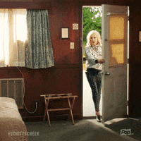 Pop Tv Running GIF by Schitt's Creek