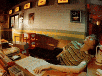 Sleepy Space Out GIF by HIM International Music