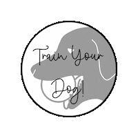 givethedogaball give the dog a ball givethedogaball train your dog Sticker