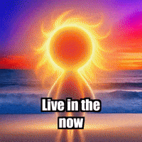 Live In The Now Ocean GIF by Bloomscroll