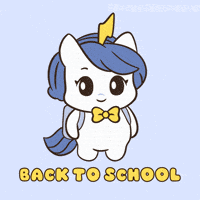 Back To School Bu GIF by Brave Unicorn