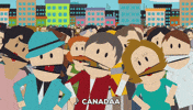 canada talking GIF by South Park 