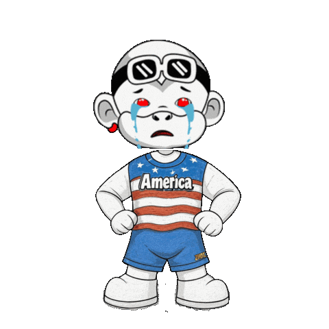 Lost In America Sticker by Zhot