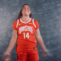Basketball Hype GIF by Ohio State Athletics