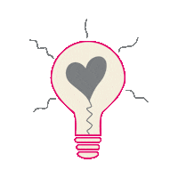 celestinaartegrafico amor arte idea diseno Sticker