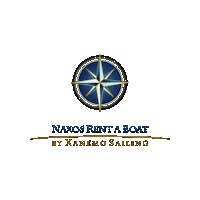 naxosrentaboat Naxos cyclades daily cruises nrab Sticker