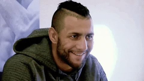 the ultimate fighter smirk GIF