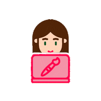 camilafernandezgd like diseno colores trabajo Sticker