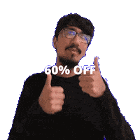 60 Off Sticker
