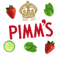 Pimms summer weekend drinks london Sticker