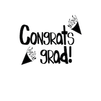 Congrats Celebrate Sticker
