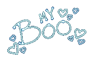 My Boo Love Sticker