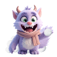 Cute Monster Sticker