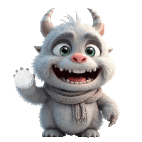 Cute Monster Sticker
