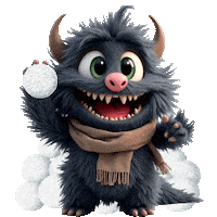 Cute Monster Sticker