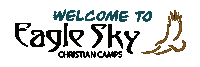 Welcome To Camp Sticker by Eagle Sky Christian Camp