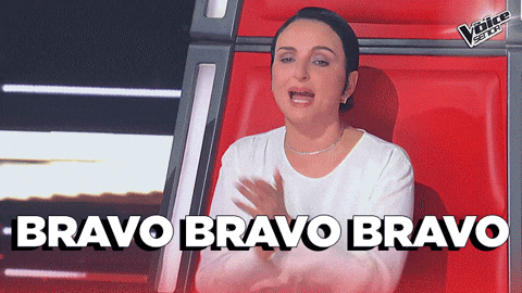 Bravo GIF by The Voice of Italy
