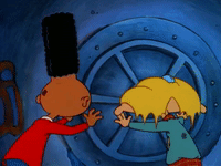 hey arnold nicksplat GIF