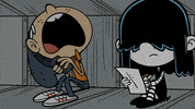 yelling the loud house GIF by Nickelodeon