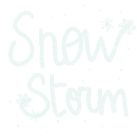 Snow Omg Sticker