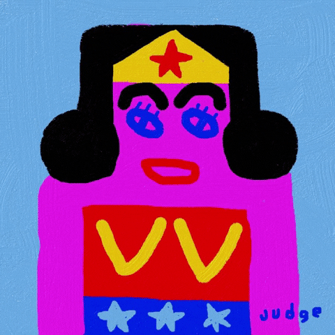 Superhero Super Woman GIF