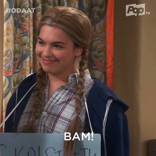 Pop Tv Boom GIF by One Day At A Time