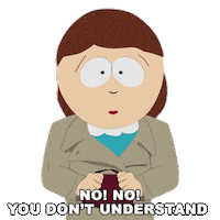 Liane Cartman No Sticker by South Park