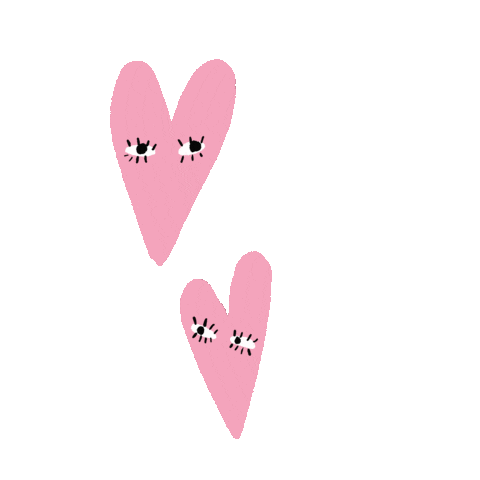 In Love Hearts Sticker