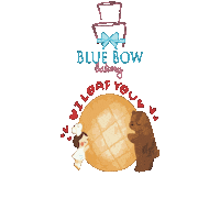 bluebowbakery bread baking loaf home baking Sticker