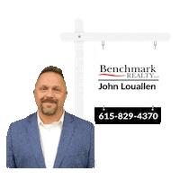 benchmarkrealtytn john louallen Sticker
