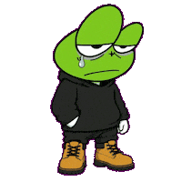 Frog Sticker by ForeverWilin