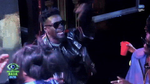Happy Party GIF by Big Brother Naija