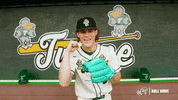 College Baseball Adam GIF by GreenWave