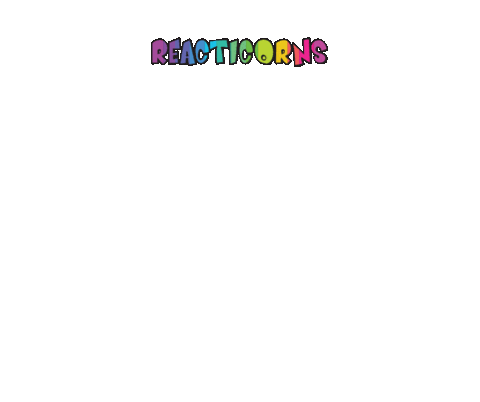 react reacticorns Sticker by Wengie