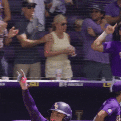 Lets Go Celebration GIF by LSU Tigers