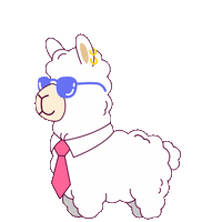 White Collar Loop Sticker