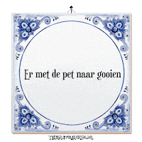 Relaxed Humor Sticker by Tegelspreuken.nl