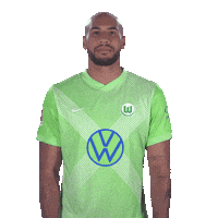 Vfl Wolfsburg Laughing Sticker by Bundesliga