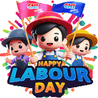 Happy Labor Day Sticker by CNI