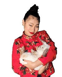 yangge янгэ wtfyangge жрусянгэ rabbityangge Sticker