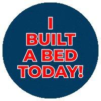 SHPbeds bed volunteer volunteering beds Sticker
