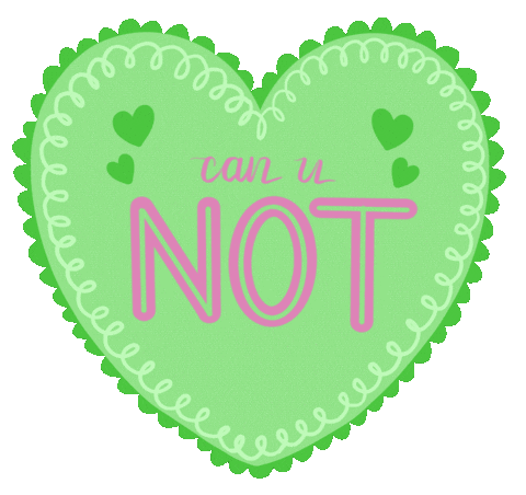 Heart No Sticker by Elsa Isabella
