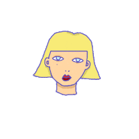 Hair Women Sticker by Latitude Jeunes