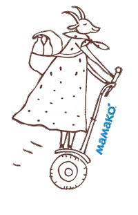 Мама Sticker by MAMAKO