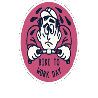 nwtuneup bike to work day northwest tune-up nwtuneup nw tune-up Sticker