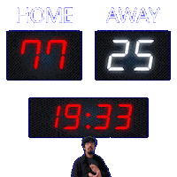 25 Away Sticker