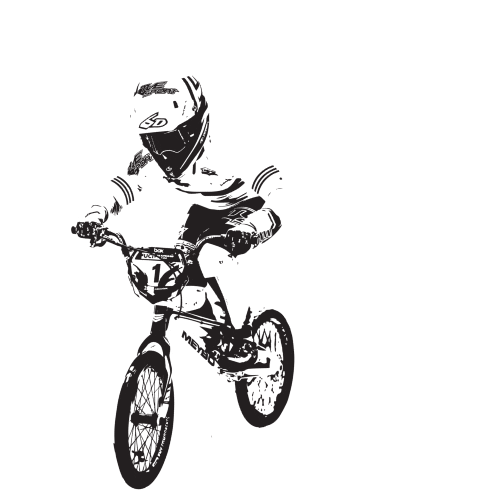 teamtvesport giphyupload bike bmx motor Sticker