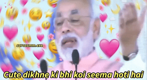 Modi Love GIF