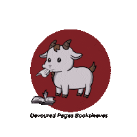 Devoured_Pages books bookstagram bookshop billy goat Sticker