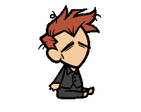 Tired Good Omens Sticker by Kyra
